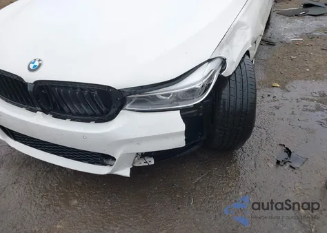 2018 BMW 640I Gran Turismo xDrive z USA, uszkodzony, nr VIN WBAJV6C5XJBK07580